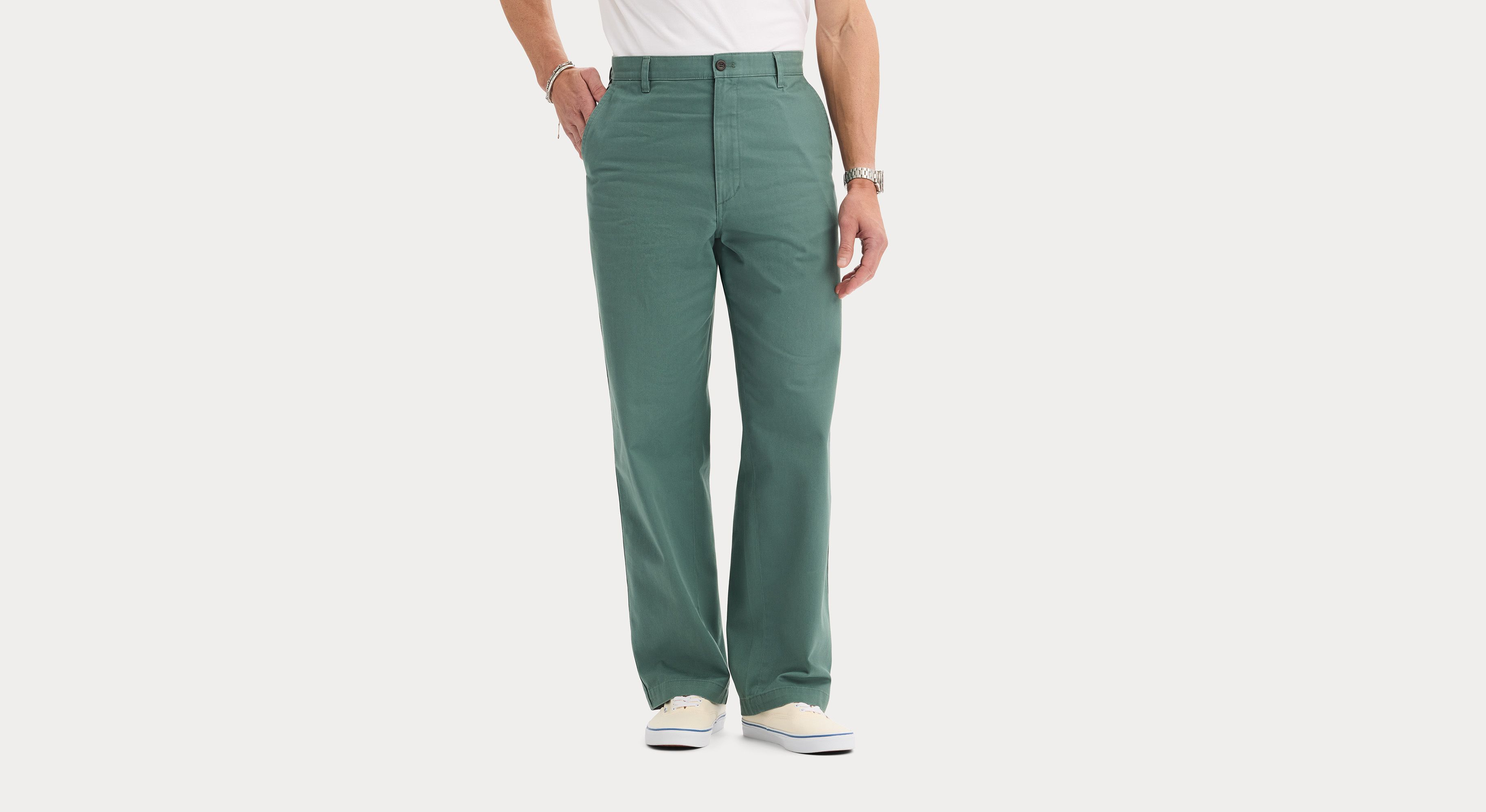 LOHEN★ DRAWCORD CHINO PANTS 38 Eighty-Six Original Chino Pants, Loose Fit - Dockers®