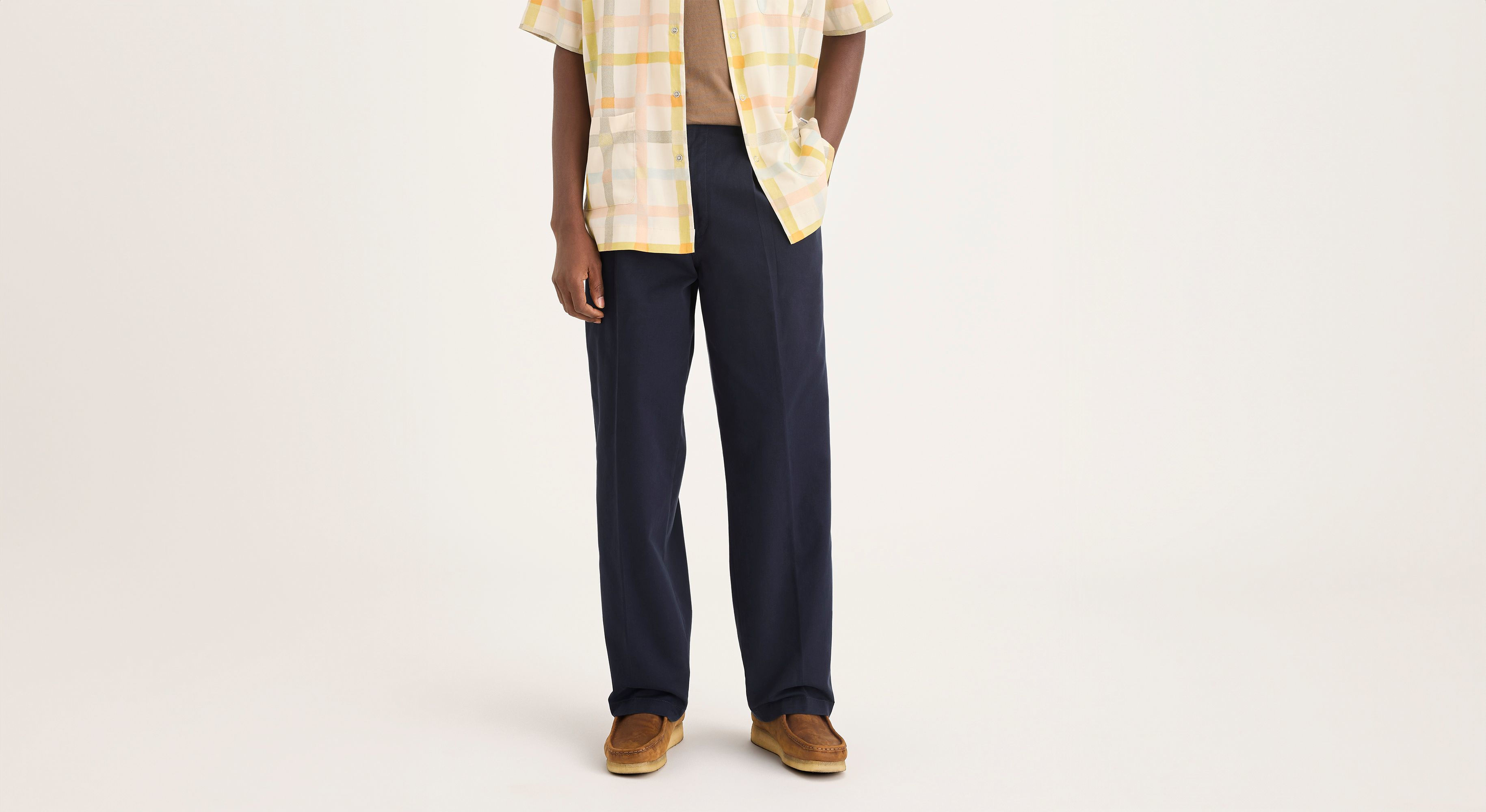 Eighty-Six Original Pleated Chinos, Loose Fit – Dockers®