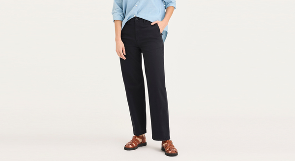 Blake Chino Pants High Straight Fit