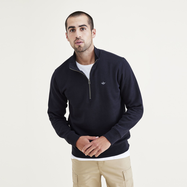 Men's Regular Fit Quarter-Zip Fleece