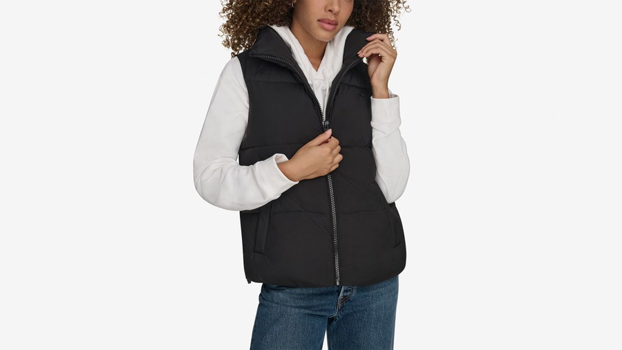 Women s Puffer Vest Jacket Dockers