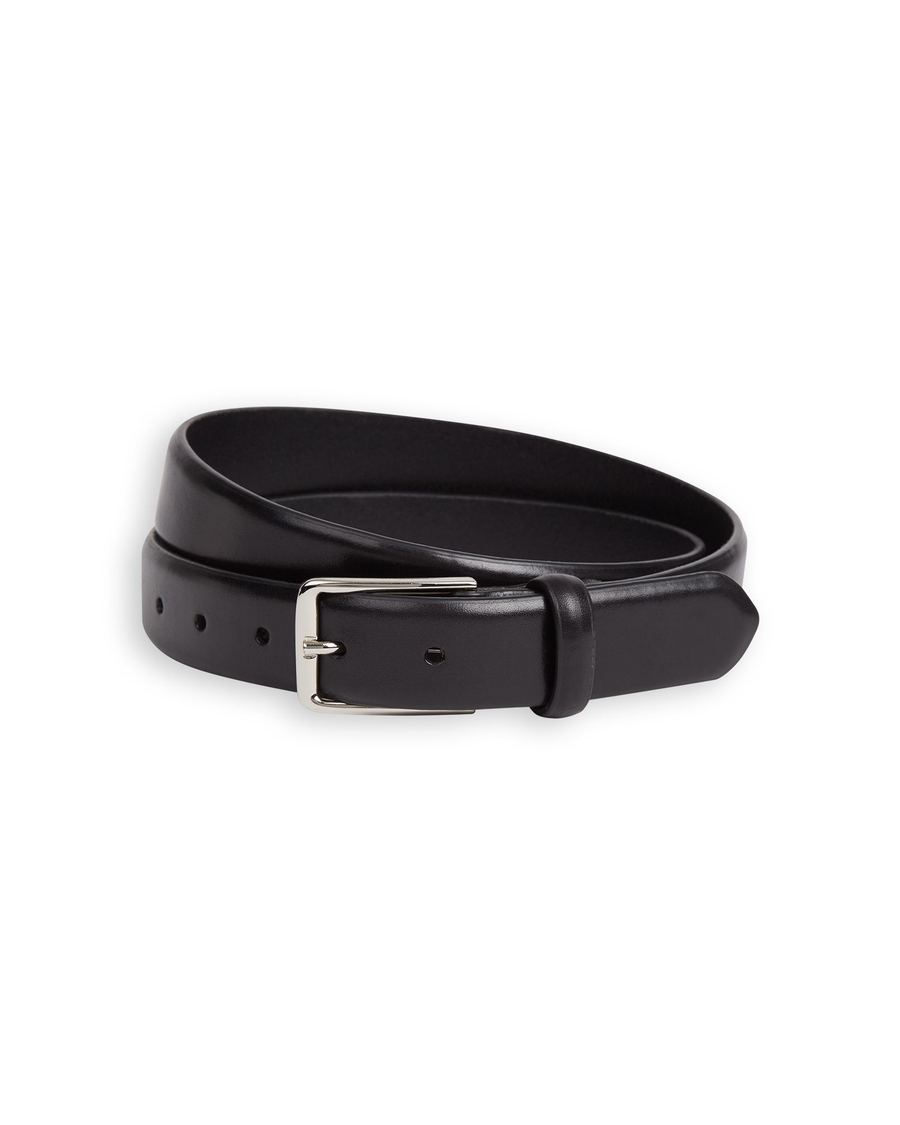 View of  Black Men's Dress Belt.