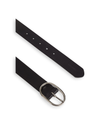 View of  Black Women's Casual Suede Belt.