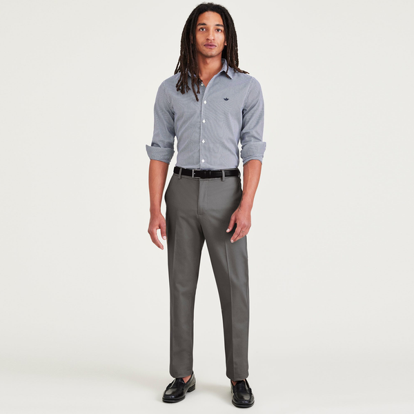 Signature Iron Free Khakis Slim Fit Stain Defender®