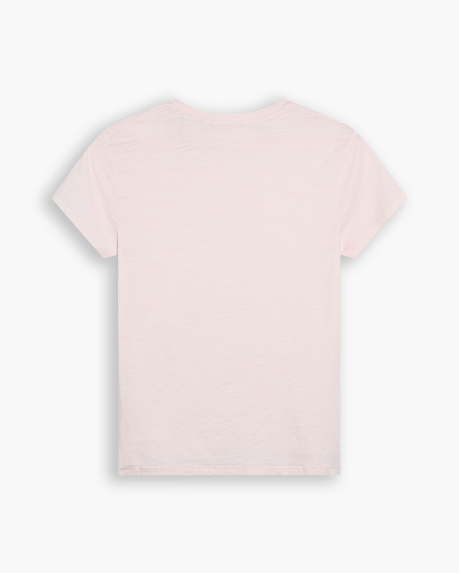 View of model wearing Calcite Graphic Tee, Slim Fit.