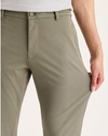 View of model wearing Camo Go Activeflex Chino, Slim Fit.