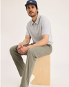 View of model wearing Camo Go Activeflex Chino, Slim Fit.