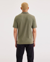 Back view of model wearing Camo Original Polo, Slim Fit.