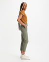 Side view of model wearing Camo Women's Slim Fit Weekend Chino Pants.