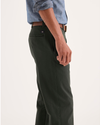 Side view of model wearing Chimera Alpha Chino Pants, Slim Fit.