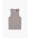 Rib Tank with Loft Knit, Slim Fit