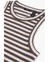 Rib Tank with Loft Knit, Slim Fit