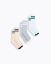 View of  Dockers 4 Men's Crew Socks - 3 Pack.