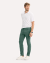 View of model wearing Duck Green Go Activeflex Chino, Skinny Fit.
