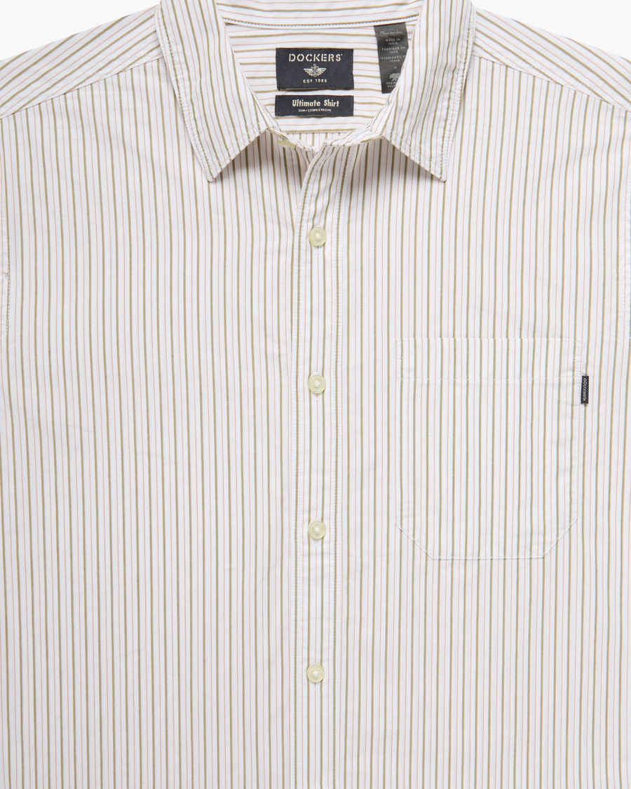 View of model wearing Erwin Ultimate Shirt, Slim Fit.