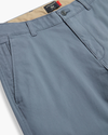 View of model wearing Folkstone Gray Ultimate Chino Pants with Smart 360 Flex™, Skinny Fit.