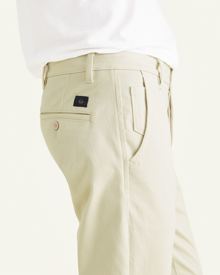 Men s Skinny Fit Supreme Flex Alpha Khaki Pants Dockers