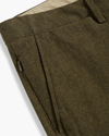 View of model wearing Hammond Crafted Khaki Pants, Slim Fit.