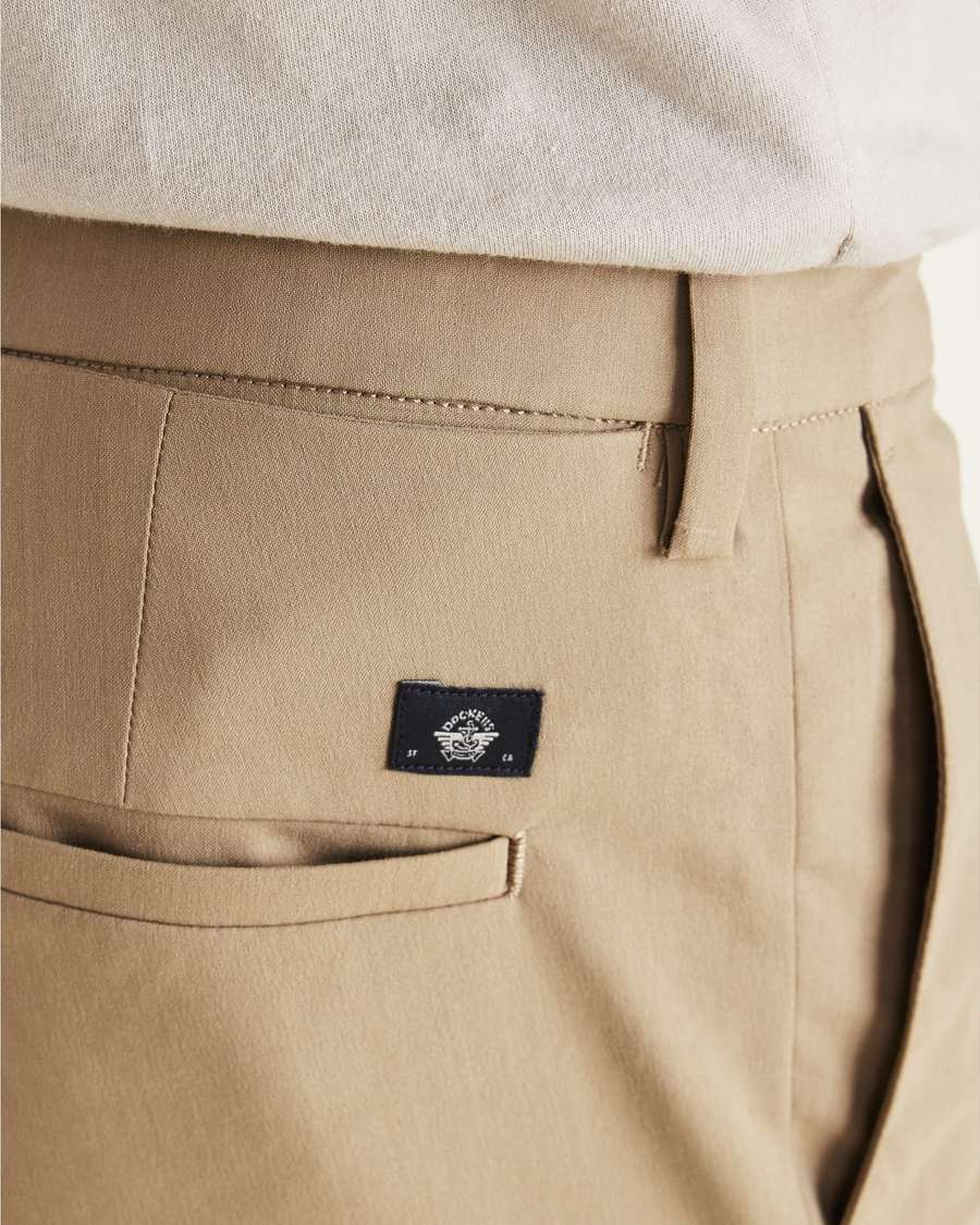 Dockers Heren Slim Fit Signature Khaki Lux Katoen Stretch Broek, Nieuw Brits Khaki, 34W / 34L Dockers Heren Slim Fit Signature Khaki Lux Katoen Stretch Broek, Nieuw Brits Khaki, 34W / 34L