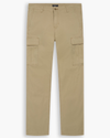 View of model wearing Harvest Gold Utility Cargo Pant, Straight Fit.