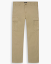 View of model wearing Harvest Gold Utility Cargo Pant, Straight Fit.