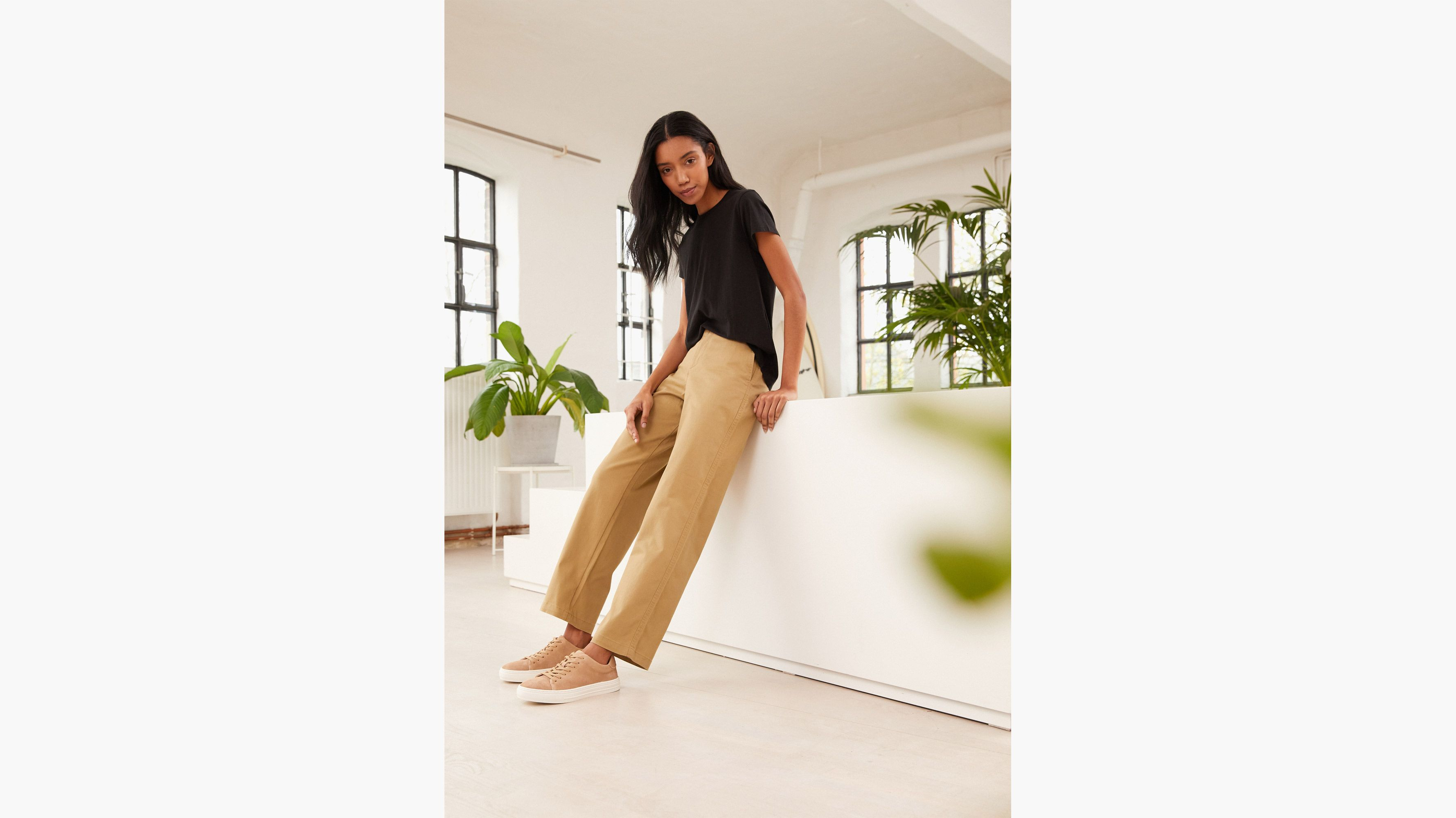 women's dri fit khaki pants