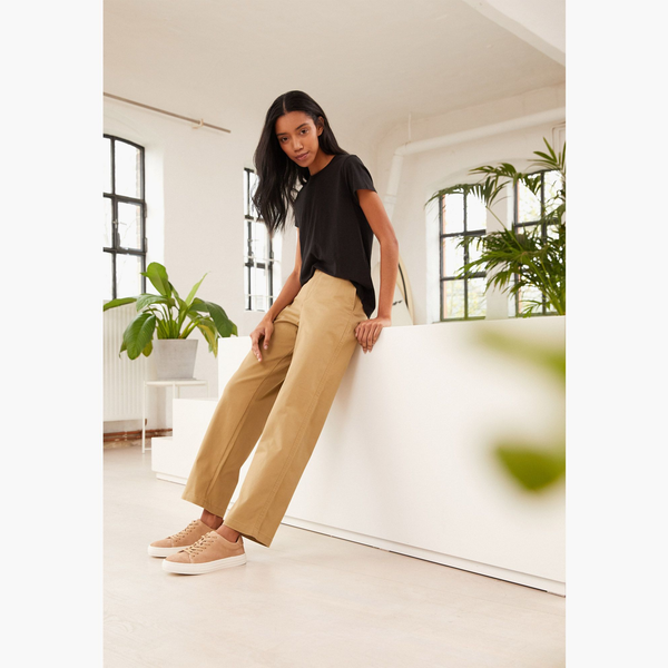 Women's High Waisted Straight Fit Original Khaki Pants – Dockers®