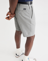 View of model wearing High-Rise Men's Supreme Flex Modern Chino Short.