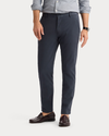 Front view of model wearing India Ink Ultimate Chinos, Slim Fit.