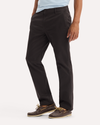 View of model wearing Licorice Original Chino Pants, Slim Fit.