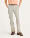 Front view of model wearing Moonstruck Men's Slim Fit Original Chino Pants.