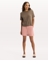 View of model wearing Morel Sweater Tee, Regular Fit.