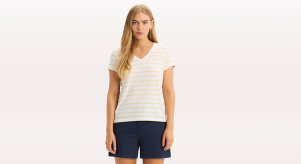 Favorite V Neck Tee Shirt Slim Fit