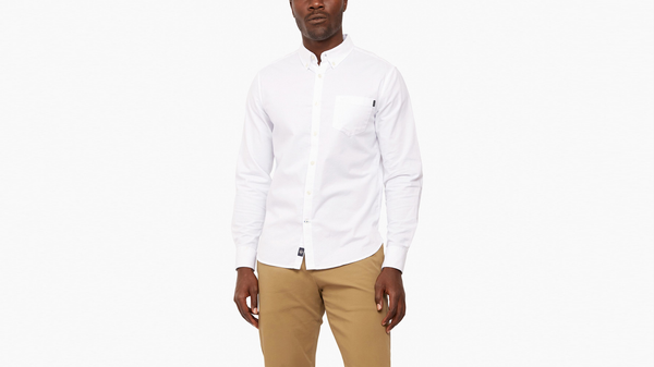' s Slim Fit 2 Button Collar Shirt