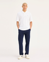 Front view of model wearing Pembroke Ultimate Chinos, Slim Fit.