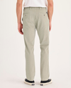 Back view of model wearing Pure Cashmere Ultimate Chinos, Slim Fit.