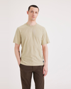 Front view of model wearing Safari Men's Regular Fit Original Tee Shirt.