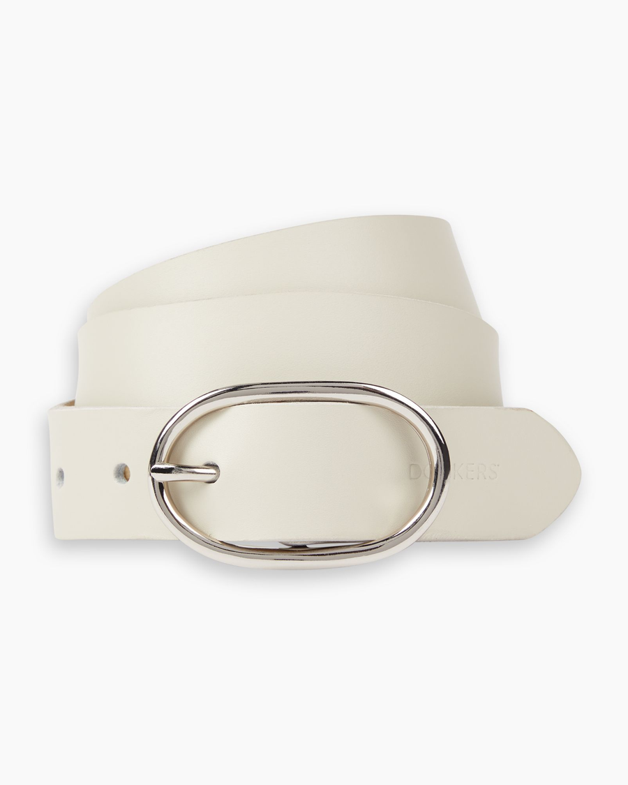 View of  Sahara Khaki Women's Casual Suede Belt.