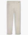 View of model wearing Silver Birch Weekend Chino Pants, Slim Fit.