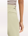 View of model wearing Tea Weekend Chino Pants, Slim Fit.