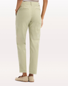 Back view of model wearing Tea Weekend Chino Pants, Slim Fit.