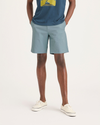 Front view of model wearing Tourmaline Men's Straight Fit Ultimate Short.