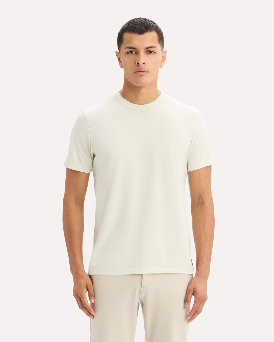 View of model wearing Waterlily Original Tee, Slim Fit.