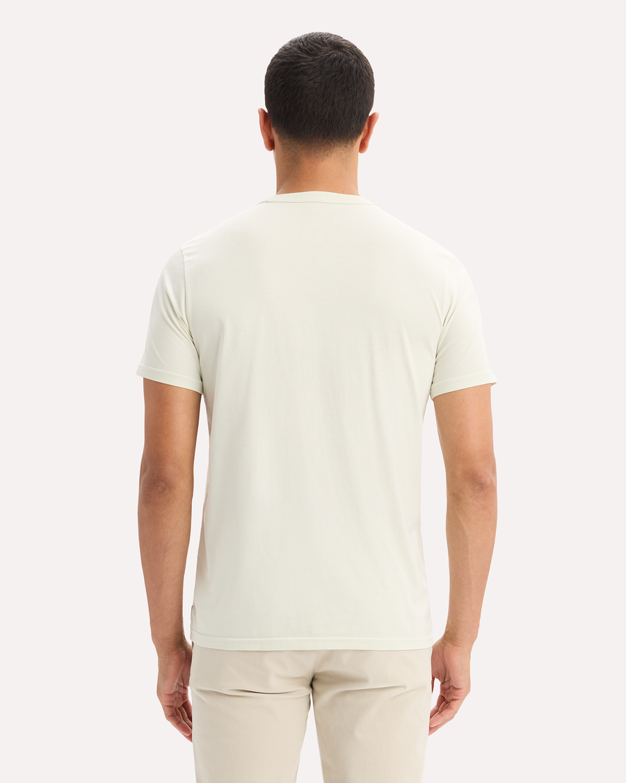 View of model wearing Waterlily Original Tee, Slim Fit.